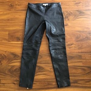 Elizabeth and James stretch leather legging